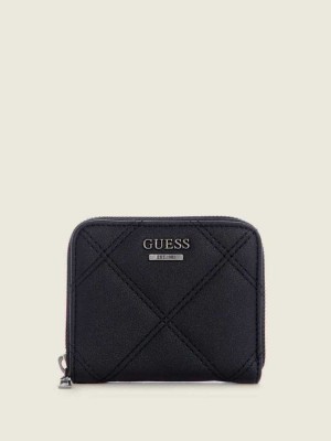 Wash Guess Katey Small Zip-Around Women's Wallets | 1584-MZYRX