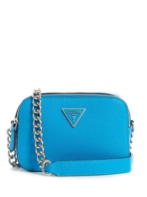 Wash Guess Noelle Camera Women's Crossbodies | 9283-LAKFE