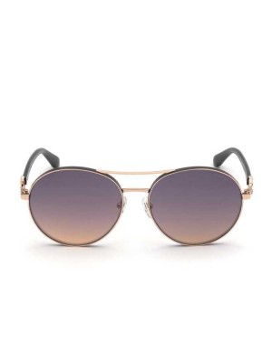Wash Guess Sally Aviator Women's Sunglasses | 8364-EJSXM