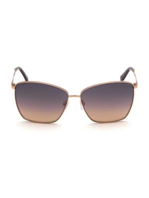 Wash Guess Square Metal Women's Sunglasses | 0576-BAFNG